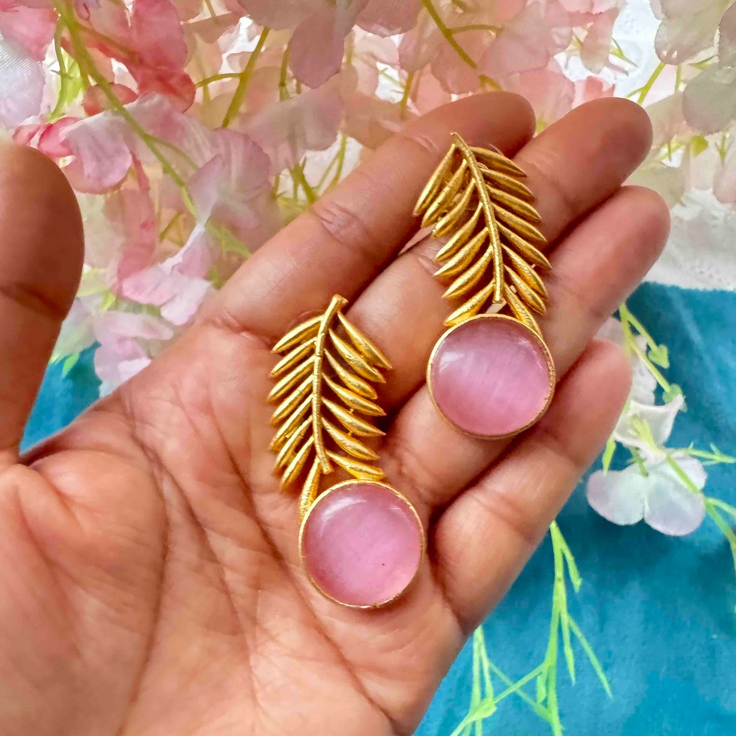 Gold plated Handmade brass jewellery