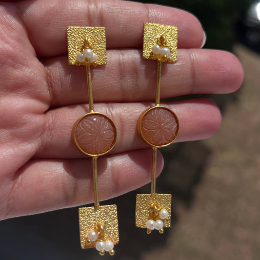 gold plated Handmade brass jewellery