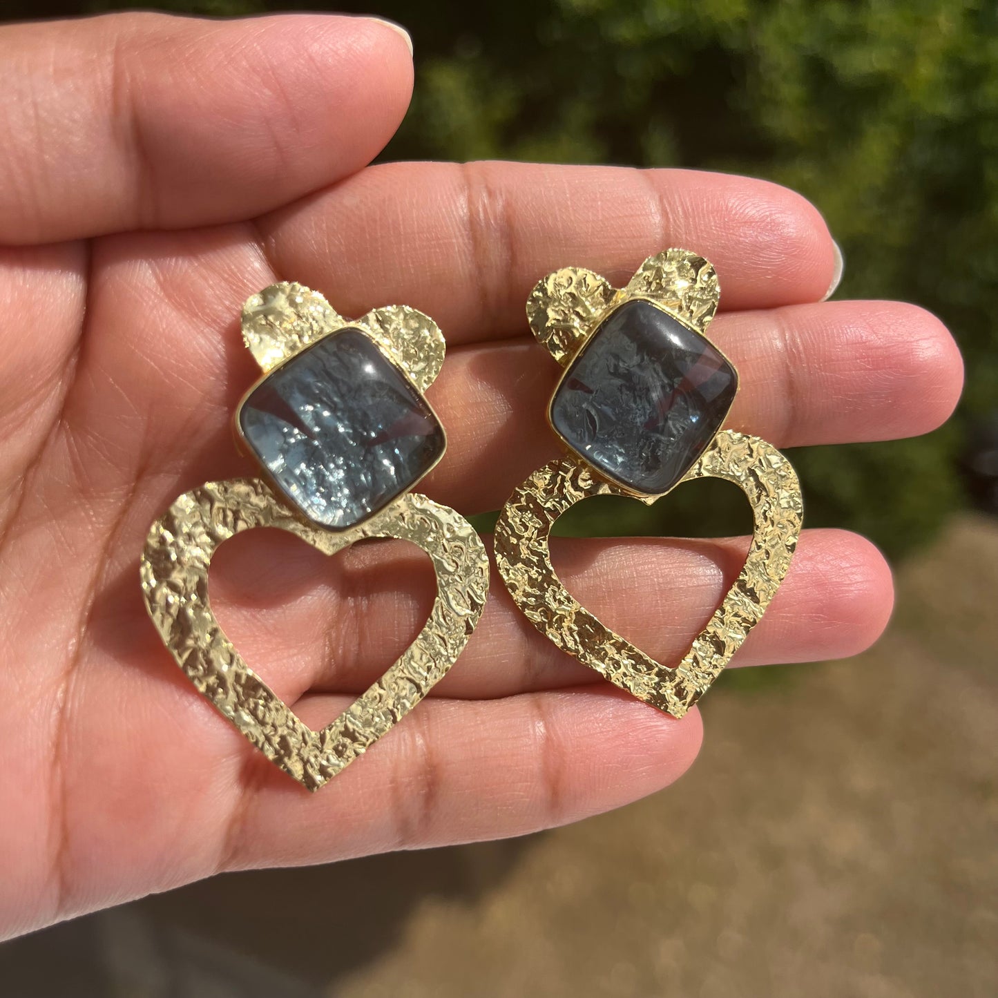 Gold plated Handmade brass jewellery